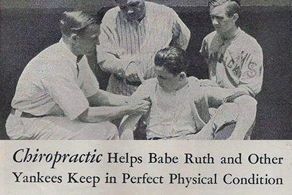 Babe Ruth Receiving Chiropractic Care For Sports Injury  Sports Chiropractor in Overland park Kansas Dr. Callan Martin Back On Track Chiropractic